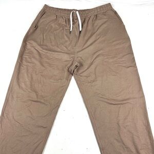 Vuori Dreamknit Boyfriend Jogger Womens size XL Beige